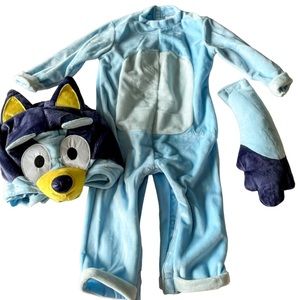 BLUEY Costume deluxe version from SPIRIT Halloween NWT Toddler and Baby sizes